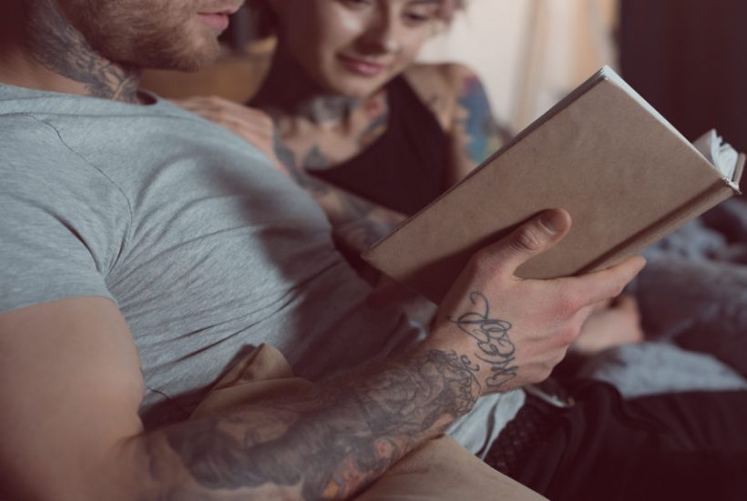 Libri d'amore: quando a leggerli è un uomo
